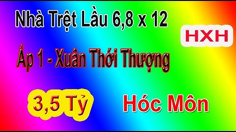 Bán Nhà Hóc Môn 2020 | Nhà Xuân Thới Thượng Hóc Môn 3,5 Tỷ