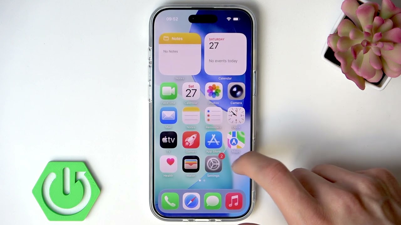 iPhone 17 Air — как убрать строку поиска с главного экрана