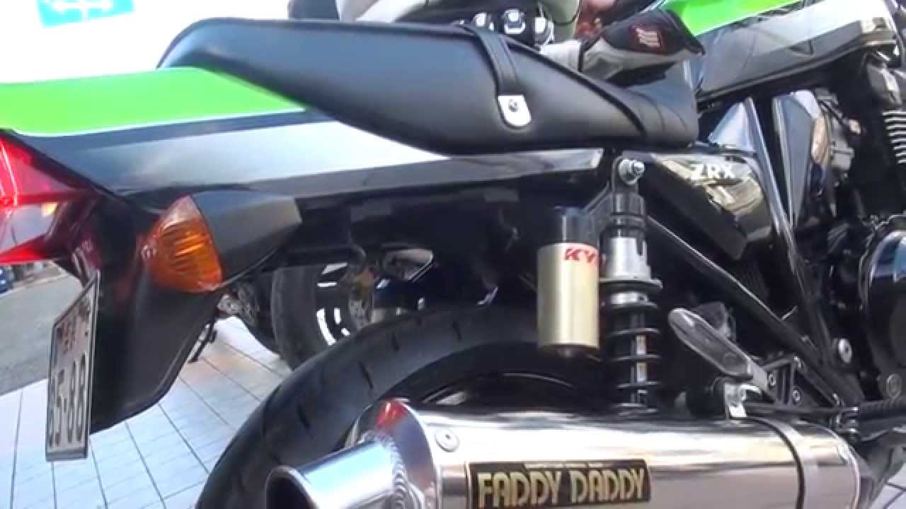 FADDY DADDYサウンドを聞け 豪快戦士登場 希少カラー Kawasaki