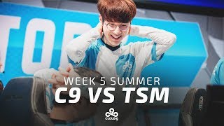 Cloud9 vs Team Solomid | LCS Week 5 Highlights (2017 Summer)