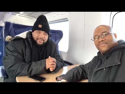 Kokane & Domincon from the chubb show. On the Train in Mannheim Germany. ON TOUR