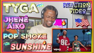 Tyga, Jhené Aiko, Pop Smoke - Sunshine (Official Video) | REACTION VIDEO | @Task_Tv