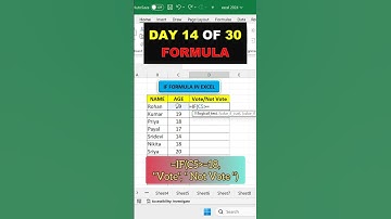 How to Use the IF Formula in Excel Like a Pro! | Advanced Tips#excel #exceltutorial