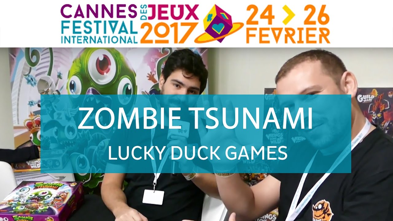 Lucky Duck Games LKY030 Zombie Tsunami The Board Game 