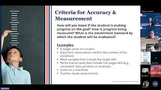 Developing Measurable Individual Education Program Annual Goals