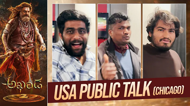 Akhanda 2 Movie First Public Talk From USA | Chicago | Balakrishna | Manastars