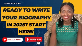 Write & Publish Your Biography In 2025 – Start With This Essential Step!