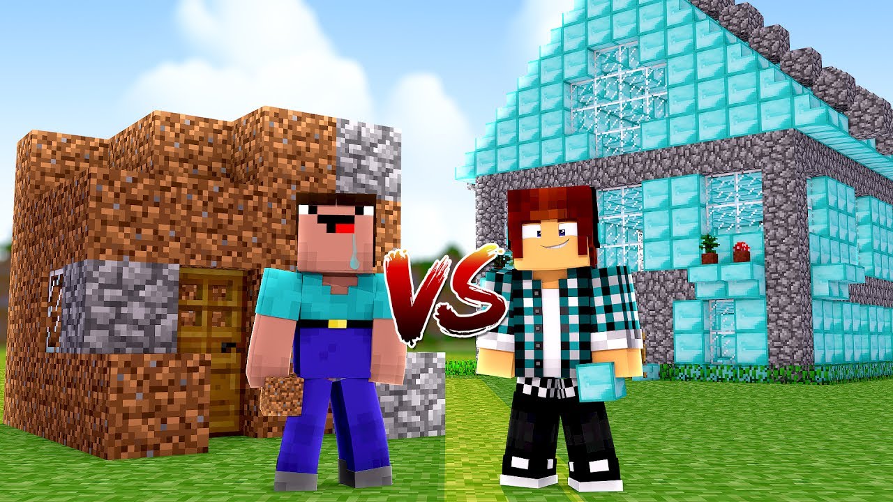 Minecraft : NOOB VS PRO NO MINECRAFT !! - YouTube