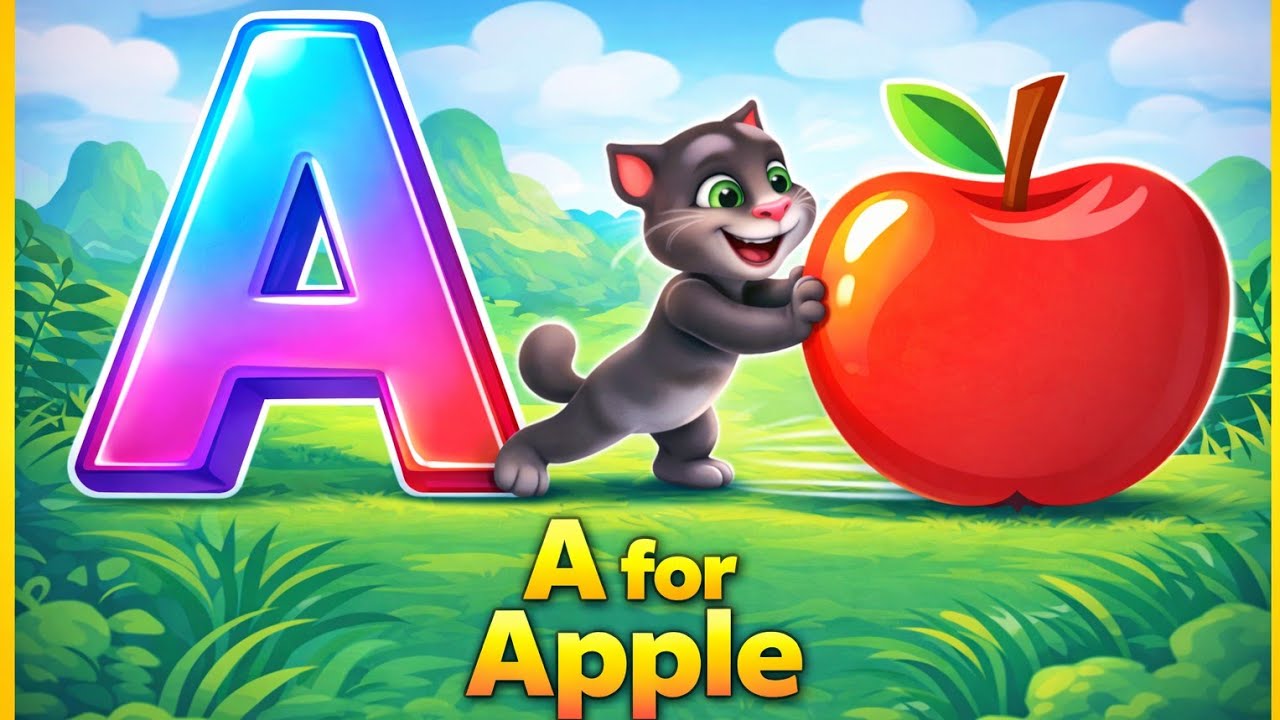 A for apple | ABC | abcd | Learn ABC Alphabet for Children | Abc phonics song nursery rhymes 