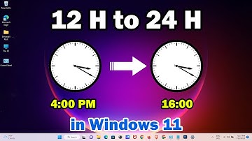 How to Change Time to 24 Hour Format From 12 Hour In Windows 11 PC or Laptop