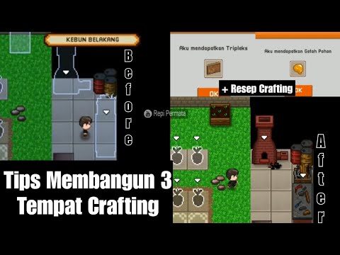 Cara Membangun Meja Produksi, Tungku Pelebur & Media Pembenihan di Citampi Stories | plus Resep Crafting