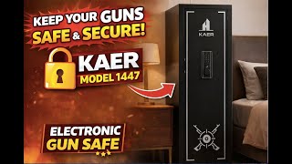 Gun Safe Assembly with Fingerprint Lock System | Step by Step DIY Assembly Tutorial KAER Model 1447