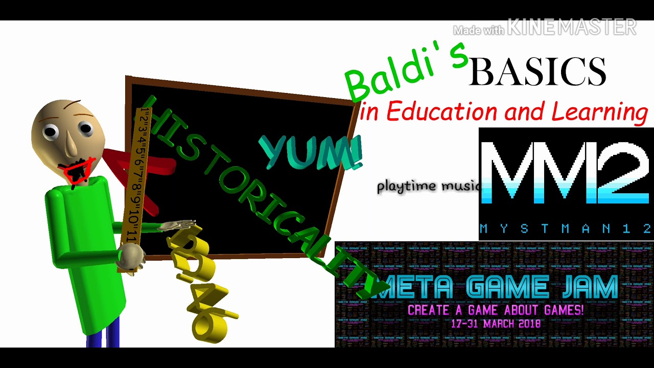 Baldi's basics playtime mus - YouTube