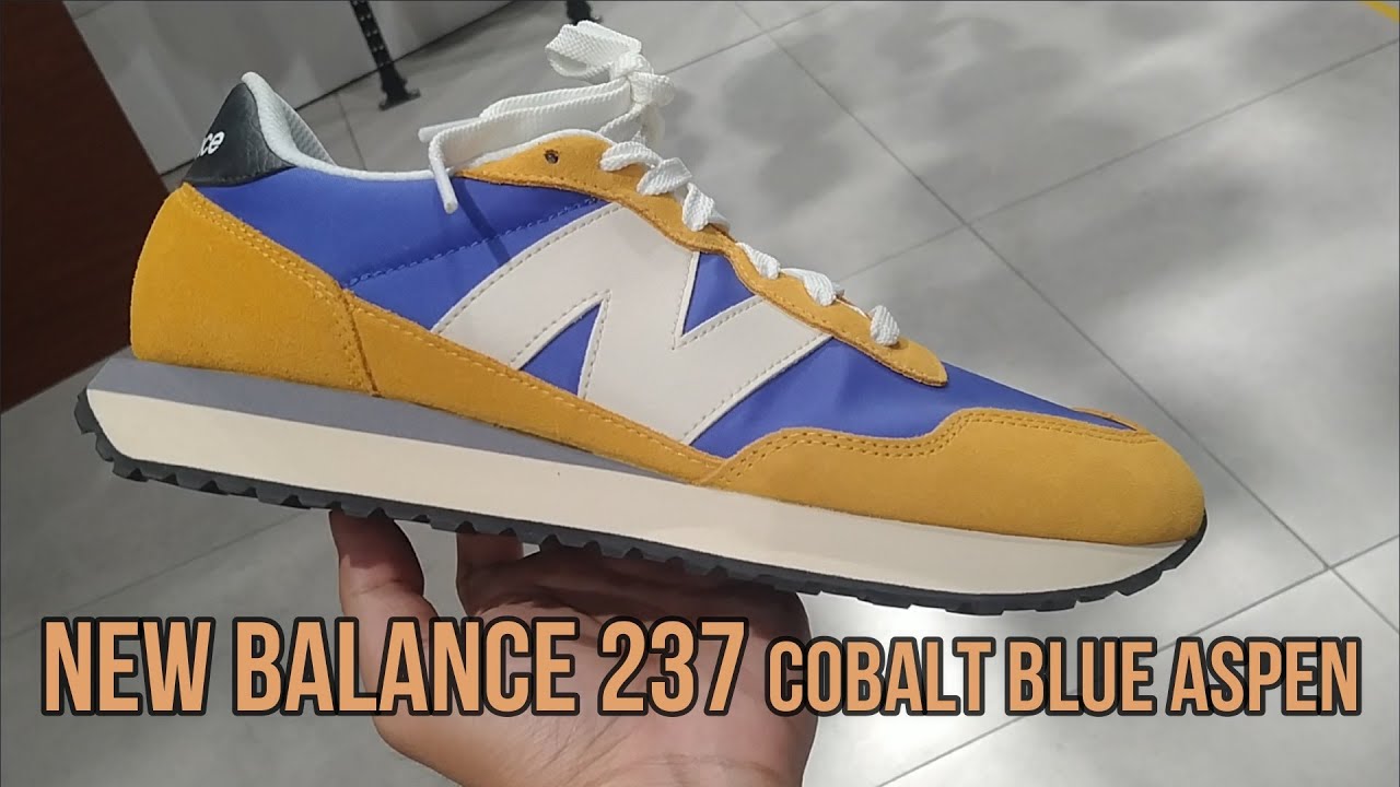 New Balance 237 Cobalt Blue Aspen - ONE OF THE BEST LIFESTYLE SNEAKERS!