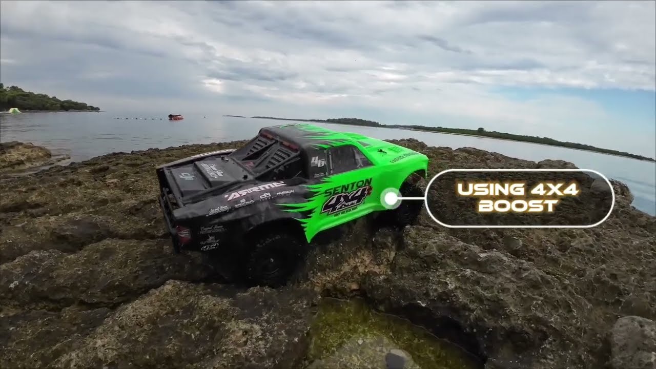 ARRMA SENTON BOOST  exstreme bash (part2)