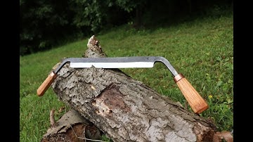 Forging A Draw Knife From A Leaf Spring Final PT.
