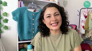 ¡RESULTADO FINAL!  Blusa en Punto Alpino a Crochet: Uniones y Acabados ✨
