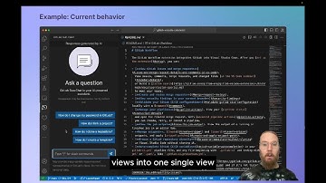 Unifying the Duo Chat + Workflow view in VS Code