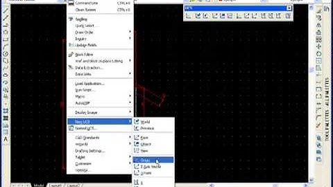 INTRODUCTION TO AUTOCAD - PART 3 - USING COORDINATE SYSTEMS