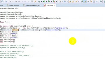 Back End : Vidéo 7 :  Service Layer @Autowired @Service
