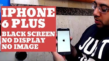 How to Fix iPhone 6 Plus No Display But Working