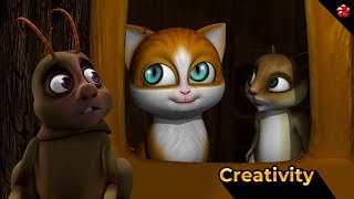 സർഗാദ്മകത ★ Creativity ★ Malayalam kid's cartoon story Kathu