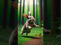 Rabbit jumping | #shortsfeed #cuteanimal #rabbit #cute #pets #viralshorts #shorts #short #ytshorts