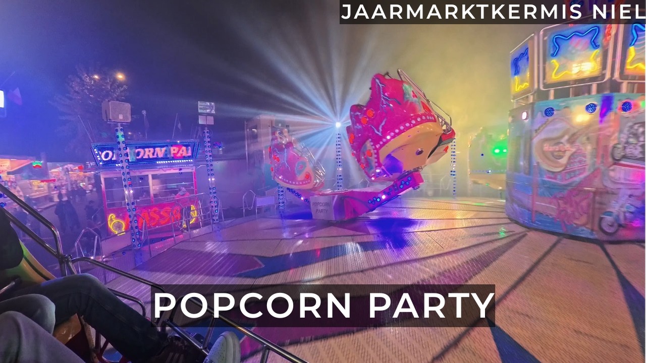 Вечеринка PopCorn [де Портер] | Ниэль Ярмарка 2025 | OnRide от первого лица