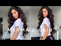 Mermaid waves with extensions | Elwa Saleh