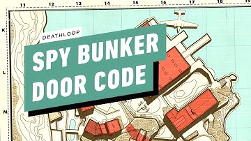 Deathloop Walkthrough - Spy Archives Door Code (Fristad Rock Beach Bunker)
