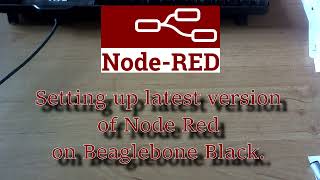 Setup latest version of Node-Red on Beaglebone Black
