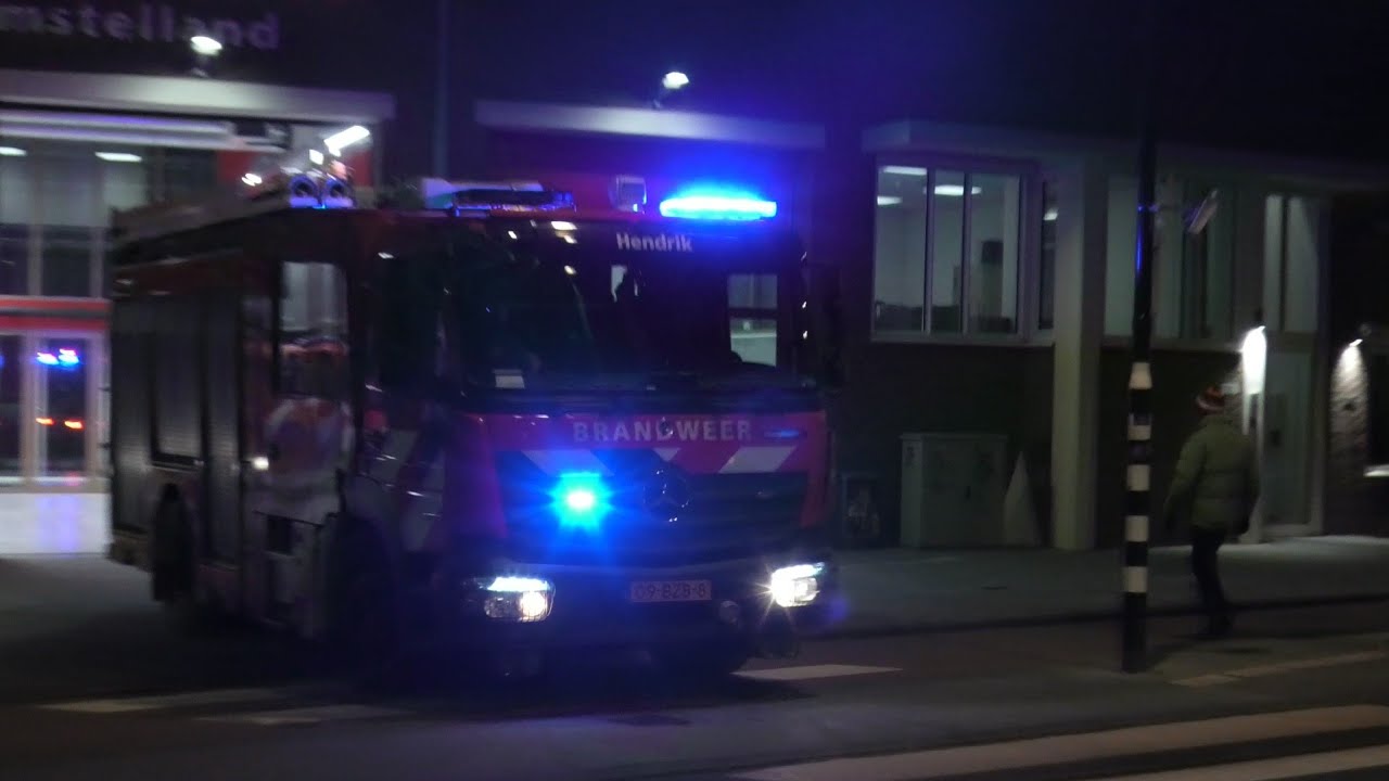 [2X Verkeerd Adres] Brandweer Hendrik en Teunis met spoed naar een Woningbrand in Amsterdam