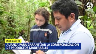 Alianza para garantizar la comercialización de productos maderables