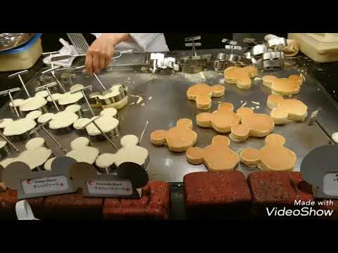 アンバサダーホテル ミッキーのパンケーキ Youtube