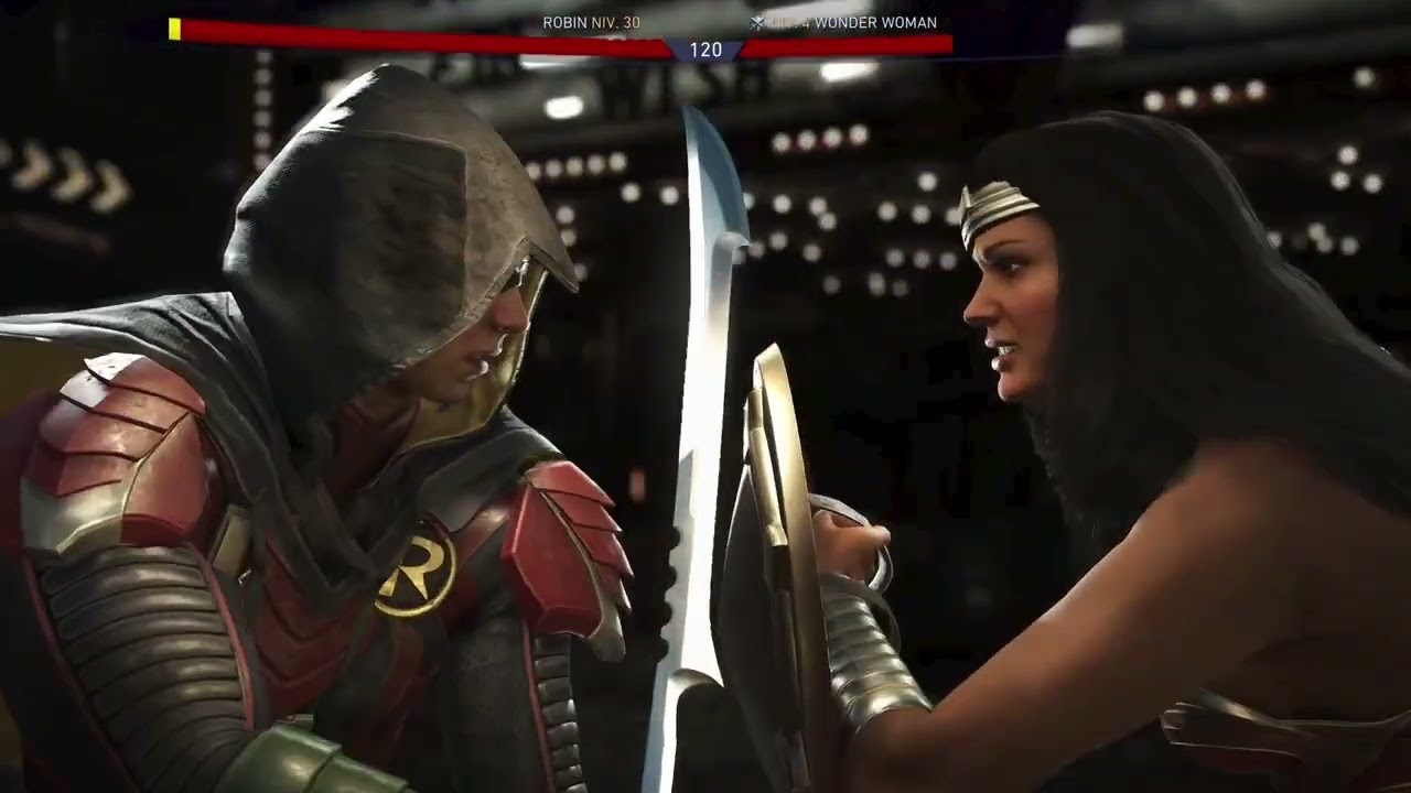 Le choc de Damian Wayne robin nightwing vs Wonder woman deuxième partie FR 