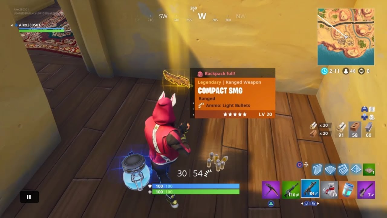 *NEW* COMPACT SMG + 2 LLAMAS in Fortnite: Battle Royale (Season 5)