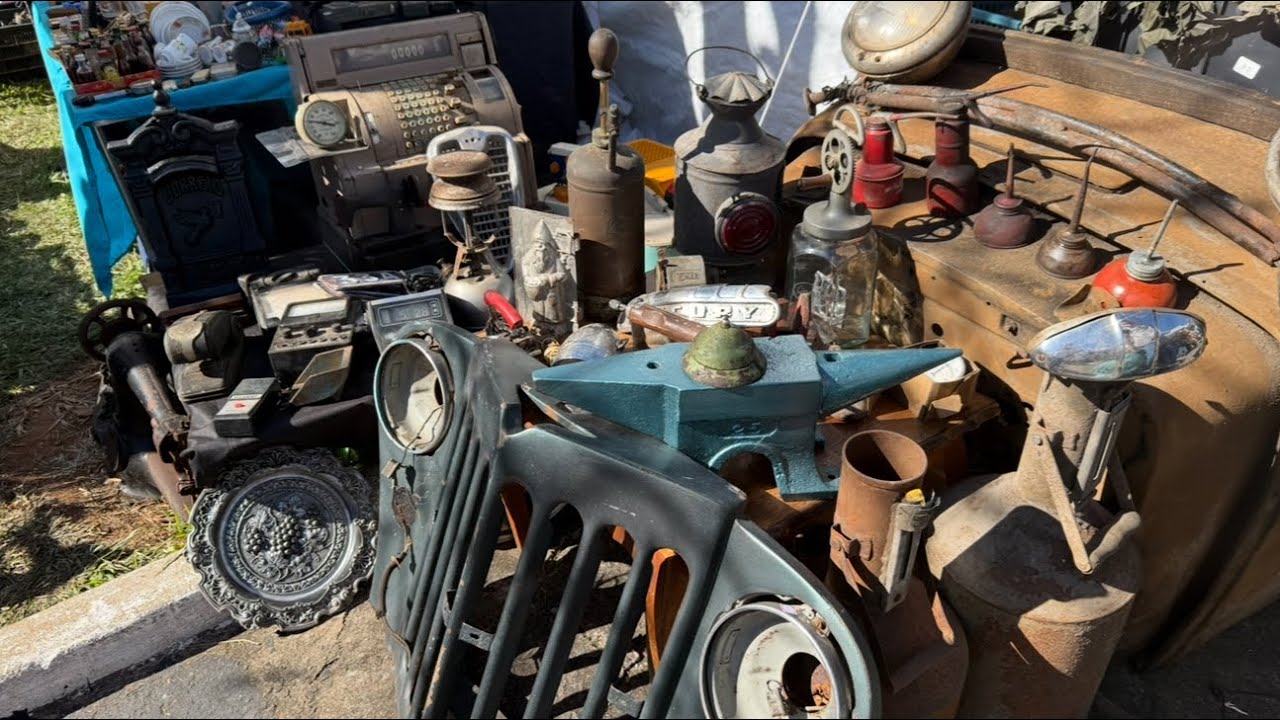 #Feira De Ferramentas Antigas De Águas De Lindóia sp🇧🇷