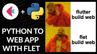 Python Code to Static Web App with Flet | Henri Ndonko screenshot 1