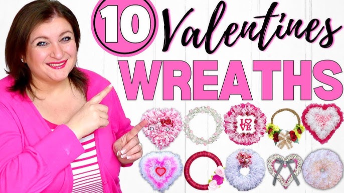 How to Make a Heart Shaped Tulip Wreath for Valentines — Trendy Tree