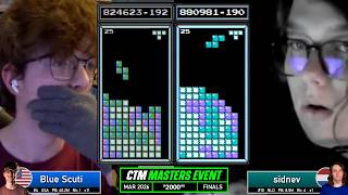LOOKING FOR THE SIXPEAT? Blue Scuti, Sidnev | FINAL | March 2026 | Classic Tetris Monthly