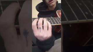 around you guitar tutorial by wilderness therapy of all people #numb #geometriclullaby #beingmyself