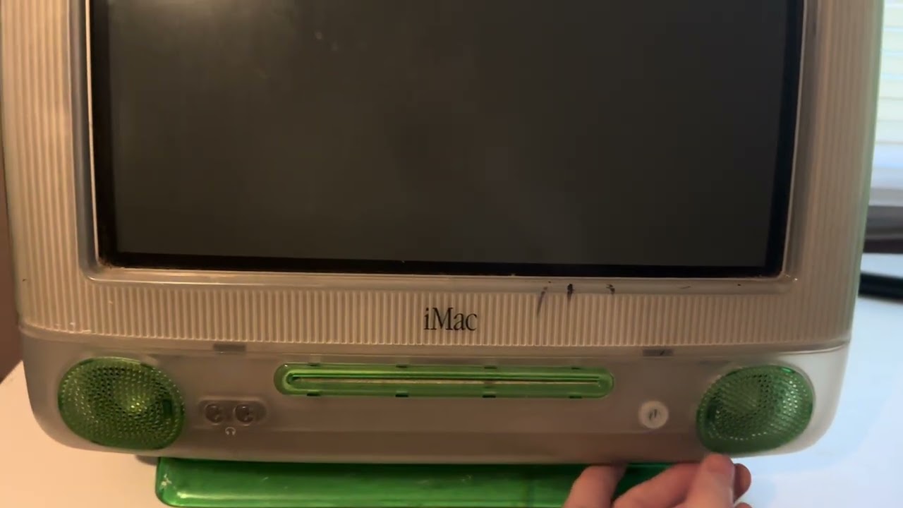 iMac G3 動作品 動作商品 iMac G3と元箱とキーボード・マウスとインストールCDと他