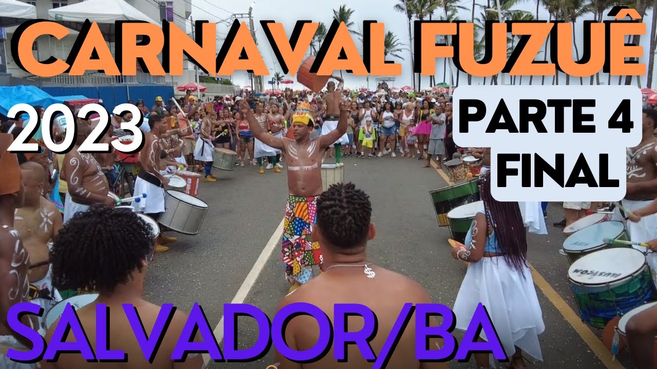 Pré-Carnaval Fuzuê 2023 Ondina - Barra Parte 4  Walking Salvador Bahia Brazil |(11 Fevereiro,2023)