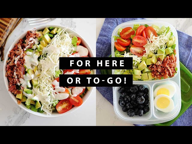 BLT Salad Lunchbox