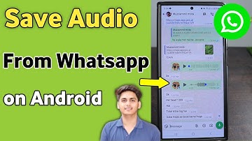 How to save whatsapp voice messages to gallery   | save whatsapp audio to gallery