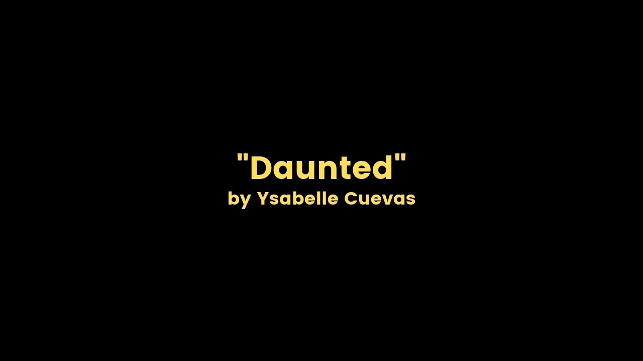 Daunted by Ysabelle Cuevas