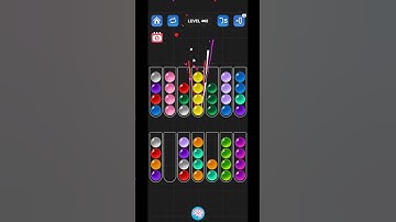 Lv 448 Ball Sort Puzzle - Color Game / 顏色分類遊戲 / ボールソーティングパズル (Guru Game)  #ballsortpuzzle