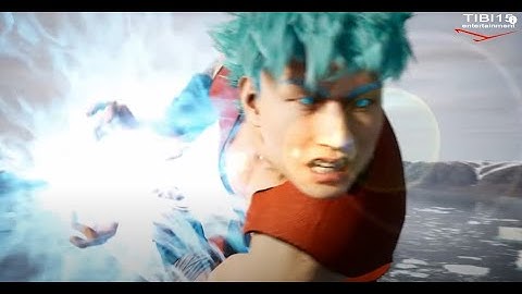 Goku en Vegeta VS Golden Frieza pt 2 - Real Life Style