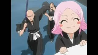 Yashiru spits on Ikkaku's head | Bleach | funny moments| rangiku | Inoue