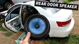 HOW TO REMOVE AND REPLACE REAR DOOR SPEAKER ON HYUNDAI SONATA